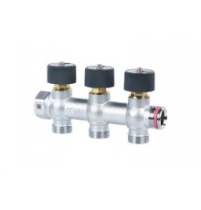 Коллектор REHAU (РЕХАУ - 11316453001)регулирующий, распределительный G3/4" с 3 отводами G 3/4"