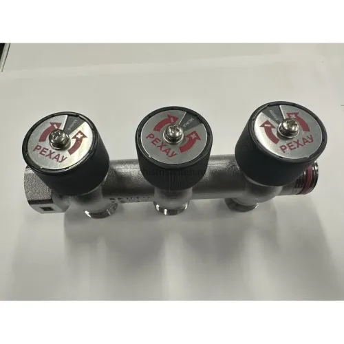 Коллектор REHAU (РЕХАУ - 11316453001)регулирующий, распределительный G3/4" с 3 отводами G 3/4"