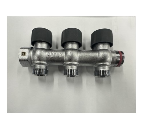 Коллектор REHAU (РЕХАУ - 11316453001)регулирующий, распределительный G3/4" с 3 отводами G 3/4" Коллектор REHAU (РЕХАУ - 11316453001)регулирующий, распределительный G3/4" с 3 отводами G 3/4"