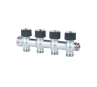 Коллектор REHAU (РЕХАУ - 11316473001)регулирующий, распределительный G3/4" с 4 отводами G 3/4"