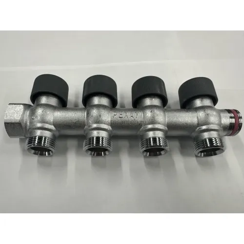 Коллектор REHAU (РЕХАУ - 11316473001)регулирующий, распределительный G3/4" с 4 отводами G 3/4"