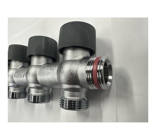 Коллектор REHAU (РЕХАУ - 11316473001)регулирующий, распределительный G3/4" с 4 отводами G 3/4" Коллектор REHAU (РЕХАУ - 11316473001)регулирующий, распределительный G3/4" с 4 отводами G 3/4"
