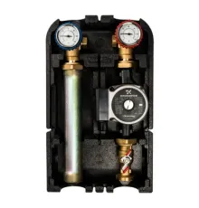 Насосная группа с прямым контуром 1" с насосом Grundfos UPSO 25-65 180 в теплоизоляции Stout