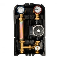 Насосная группа со смесителем 1" с насосом Grundfos UPSO 25-65 Stout
