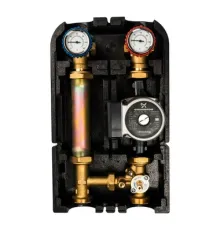 Насосная группа со смесителем 1" с насосом Grundfos UPSO 25-65 Stout