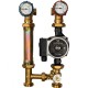 Насосная группа со смесителем 1" с насосом Grundfos UPSO 25-65 Stout