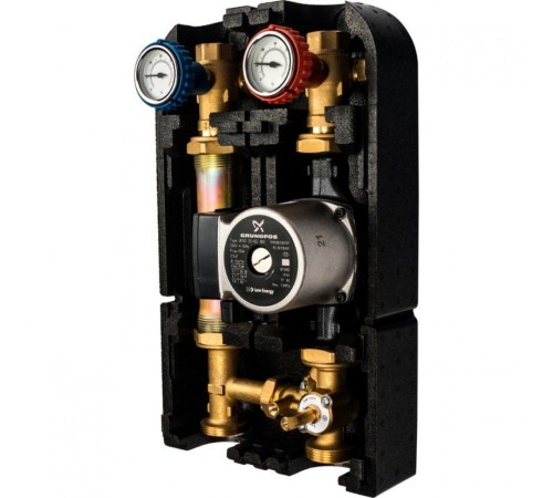 Насосная группа со смесителем 1" с насосом Grundfos UPSO 25-65 Stout Насосная группа со смесителем 1" с насосом Grundfos UPSO 25-65 Stout