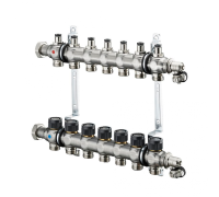 Коллекторная группа Oventrop SF на 7 контуров, для отопления со встроенными регулирующими вставками Multidi (1404557)