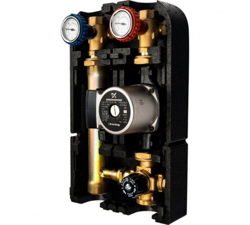 Насосная группа со смесителем 1" с насосом Grundfos UPSO 25-65 180 Stout Насосная группа со смесителем 1" с насосом Grundfos UPSO 25-65 180 Stout
