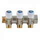 Коллектор Stout (SMB 6851 341203) 3/4 ВР(г) х 3 выхода 1/2 НР(ш) х 3/4 НР(ш) регулируeмый