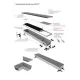 Конвектор внутрипольный Askon (с вентилятором) КВП-В 150/400/2800 (решетка входит в комплект)