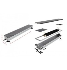 Конвектор внутрипольный Askon (без вентилятора) КВП 130/380/500 (решетка входит в комплект)