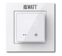 Электронный термостат IQ THERMOSTAT D белый матовый