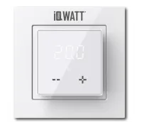 Электронный термостат IQ THERMOSTAT D белый матовый