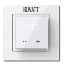 Электронный термостат IQ THERMOSTAT D белый матовый