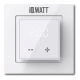 Электронный термостат IQ THERMOSTAT D белый матовый