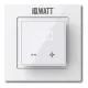 Электронный термостат IQ THERMOSTAT D белый матовый