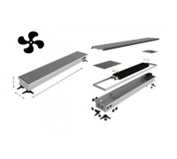 Конвектор внутрипольный Askon (с вентилятором) КВП-В 130/350/4200 (решетка входит в комплект)