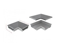 Уголок соединительный Askon для внутрипольного конвектора УВП 65/220/300