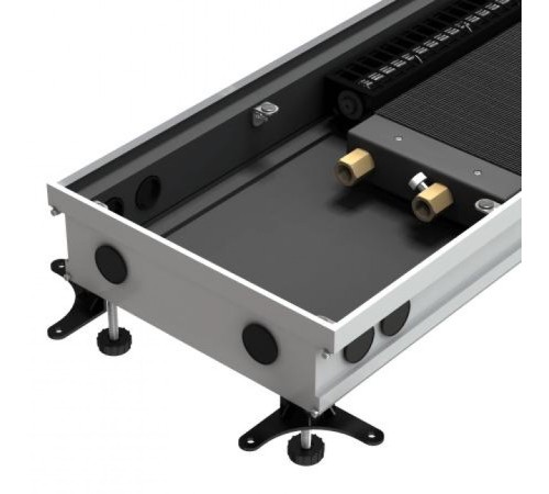 Конвектор внутрипольный Askon (с вентилятором) КВП-В 65/280/4100 (решетка входит в комплект)