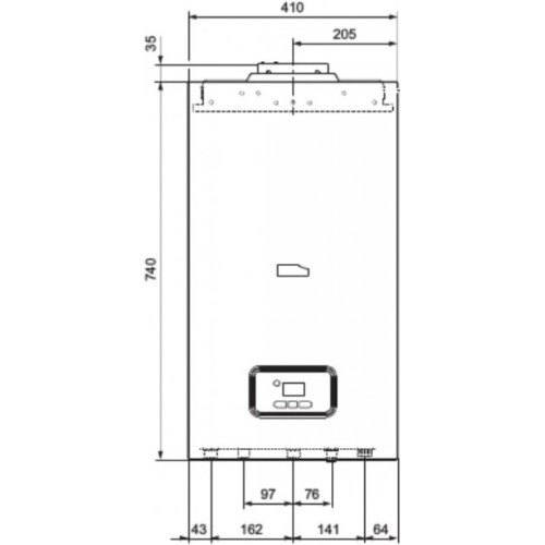 Котел газовый настенный Protherm Гепард 12 MOV (0010015235 Протерм)