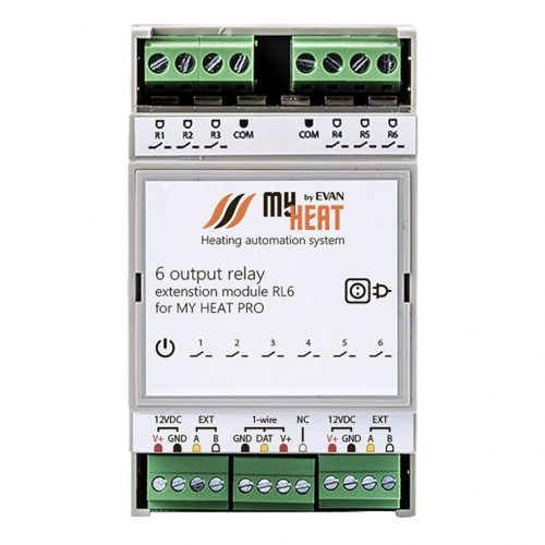 Релейный блок расширения MyHeat RL6 (6291 МайХит)