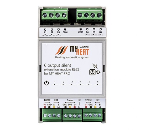 Симисторный блок расширения MyHeat RL6S (6292 МайХит) Симисторный блок расширения MyHeat RL6S (6292 МайХит)
