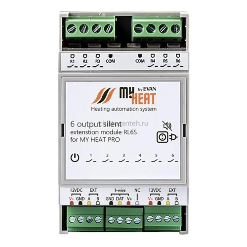 Симисторный блок расширения MyHeat RL6S (6292 МайХит)