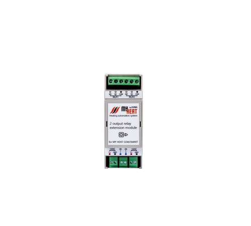 Блок реле на 2 выхода MyHeat RL2 (6295 МайХит) Блок реле на 2 выхода MyHeat RL2 (6295 МайХит)
