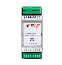 Дискретный блок расширения MyHeat DI6 (6298 МайХеат)
