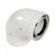 Коаксиальный отвод 90° HT Baxi (KHG71405971 Бакси)