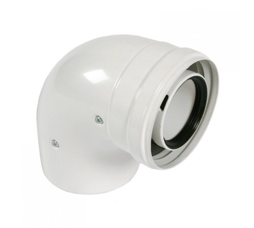 Коаксиальный отвод 90° HT Baxi (KHG71405971 Бакси) Коаксиальный отвод 90° HT Baxi (KHG71405971 Бакси)
