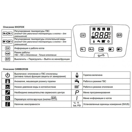Котел газовый настенный конденсационный Baxi LUNA Duo-tec MP 1.50 (7104050-- Бакси)