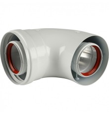 Коаксиальный отвод DN 60/100 90° Baxi (KHG71410141- Бакси)