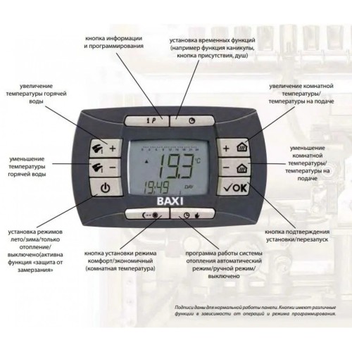 Котел газовый настенный Baxi LUNA-3 Comfort 240 i (CSE45224358- Бакси)