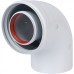 Коаксиальный отвод DN 60/100 90° без муфты Baxi (KHG71410151- Бакси)