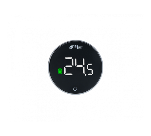 Комнатный термостат MyHeat серебристый (6274 МайХит) Комнатный термостат MyHeat серебристый (6274 МайХит)