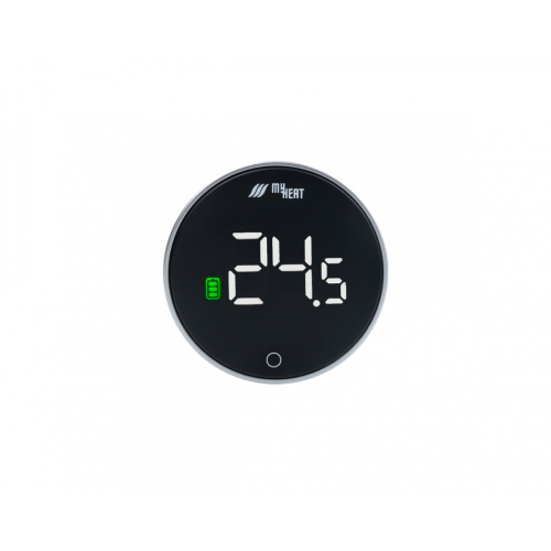 Комнатный термостат MyHeat серебристый (6274 МайХит)