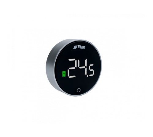 Комнатный термостат MyHeat серебристый (6274 МайХит) Комнатный термостат MyHeat серебристый (6274 МайХит)