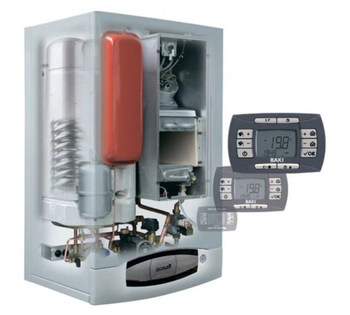 Котел газовый настенный Baxi NUVOLA 3 Comfort 240 Fi (CSB45724358- Бакси)