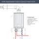 Котел газовый настенный Federica Bugatti 32 VARME одноконтурный, белый (G32F3 Федерика Бугатти)