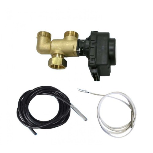Комплект 3-ходового клапана  Baxi с датчиком для подключения бойлера (BX4991100069 Бакси)