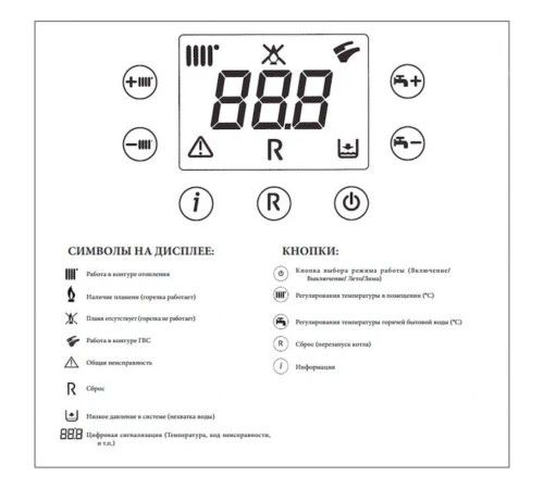 Котел газовый настенный Baxi ECO Four 1.24 F (CSE46524354- Бакси)