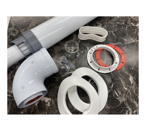 Дымоход коаксиальный 60/100 универсальный (KIT00А) Дымоход коаксиальный 60/100 универсальный (KIT00А)