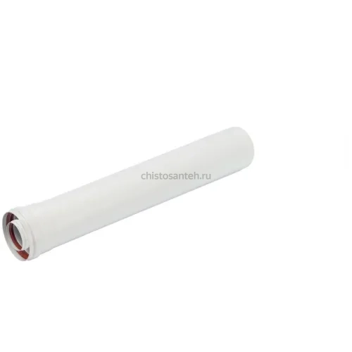 Удлинение коаксиального дымохода 60/100 L 500 мм (kit500)