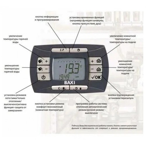 Котел газовый настенный Baxi LUNA-3 Comfort 1.240 i (CSE45124358- Бакси)