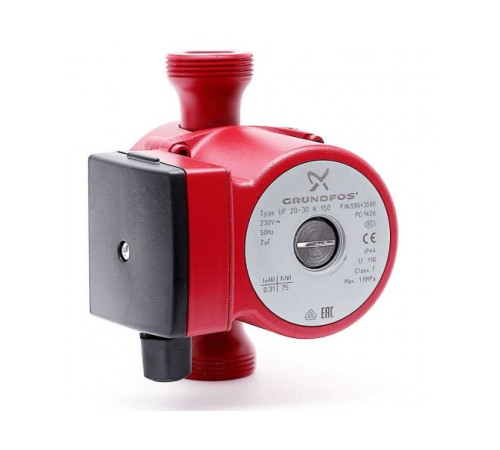 Циркуляционный насос Grundfos UP 20-30 N 150, 1x230 В, 50 Гц, 75 Вт, вход/выход G 1 1/4" PN10