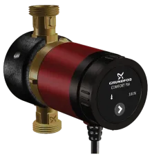 Циркуляционный насос Grundfos COMFORT 15-14 BX PM, 1x230 В, 50 Гц, 7 Вт, вход/выход G 1" PN10