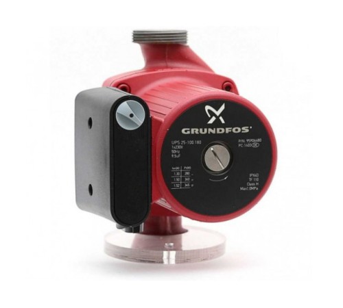Grundfos Одинарный циркуляционный насос UPS 25-100 180, 1x230 В, 50 Гц, 280/340/345 Вт, вход/выход G 1 1/2 Grundfos Одинарный циркуляционный насос UPS 25-100 180, 1x230 В, 50 Гц, 280/340/345 Вт, вход/выход G 1 1/2