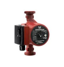 Одинарный циркуляционный насос Grundfos UPS 25-60 N 180, 1x230 В, 50 Гц, 50/55/60 Вт, вход/выход G 1 1/2" PN10